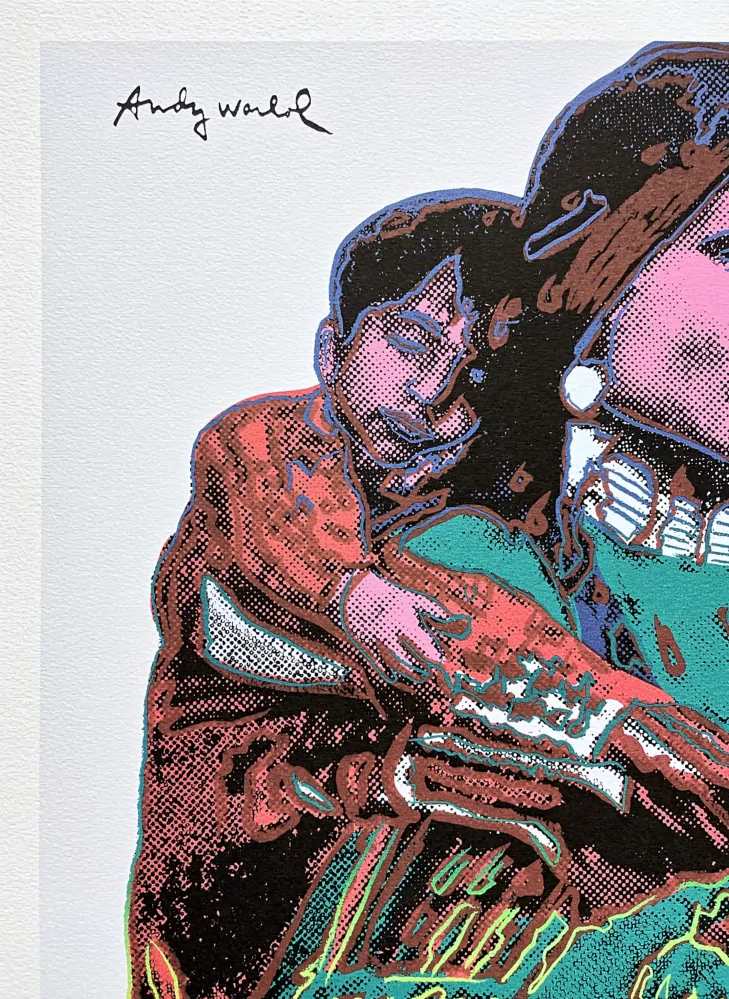 Andy Warhol - Mother and Child x/500 - signováno, 50x50cm, limitovaná edice CMOA s certifikátem
