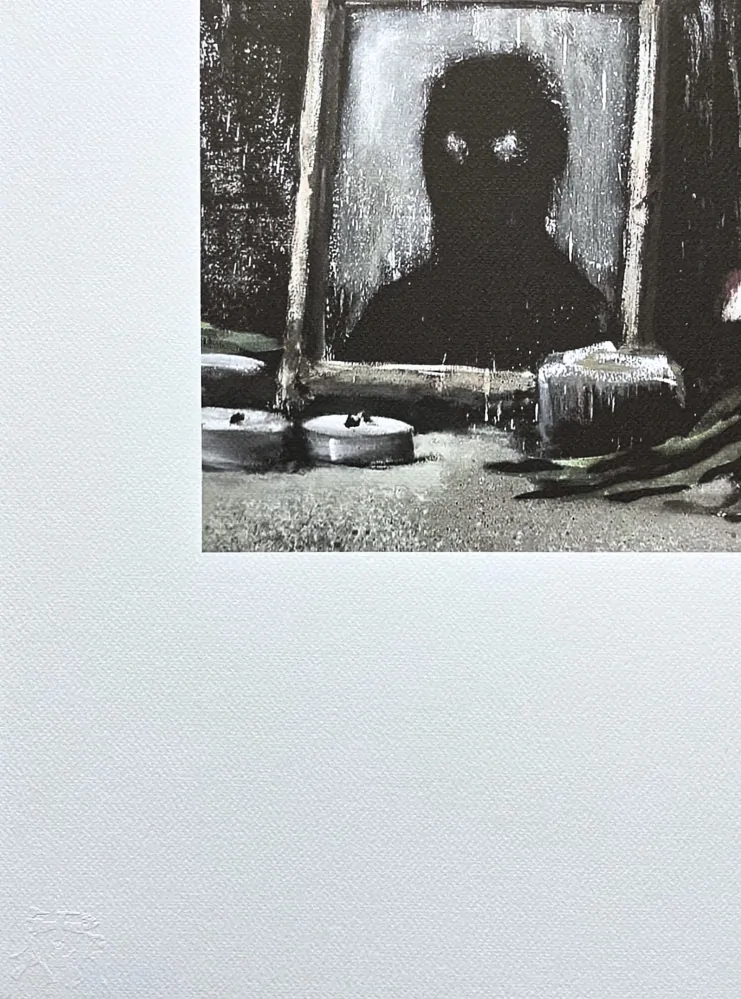 Banksy - Black lives matter 25/150 číslovaná edice s certifikátem, 50x70cm