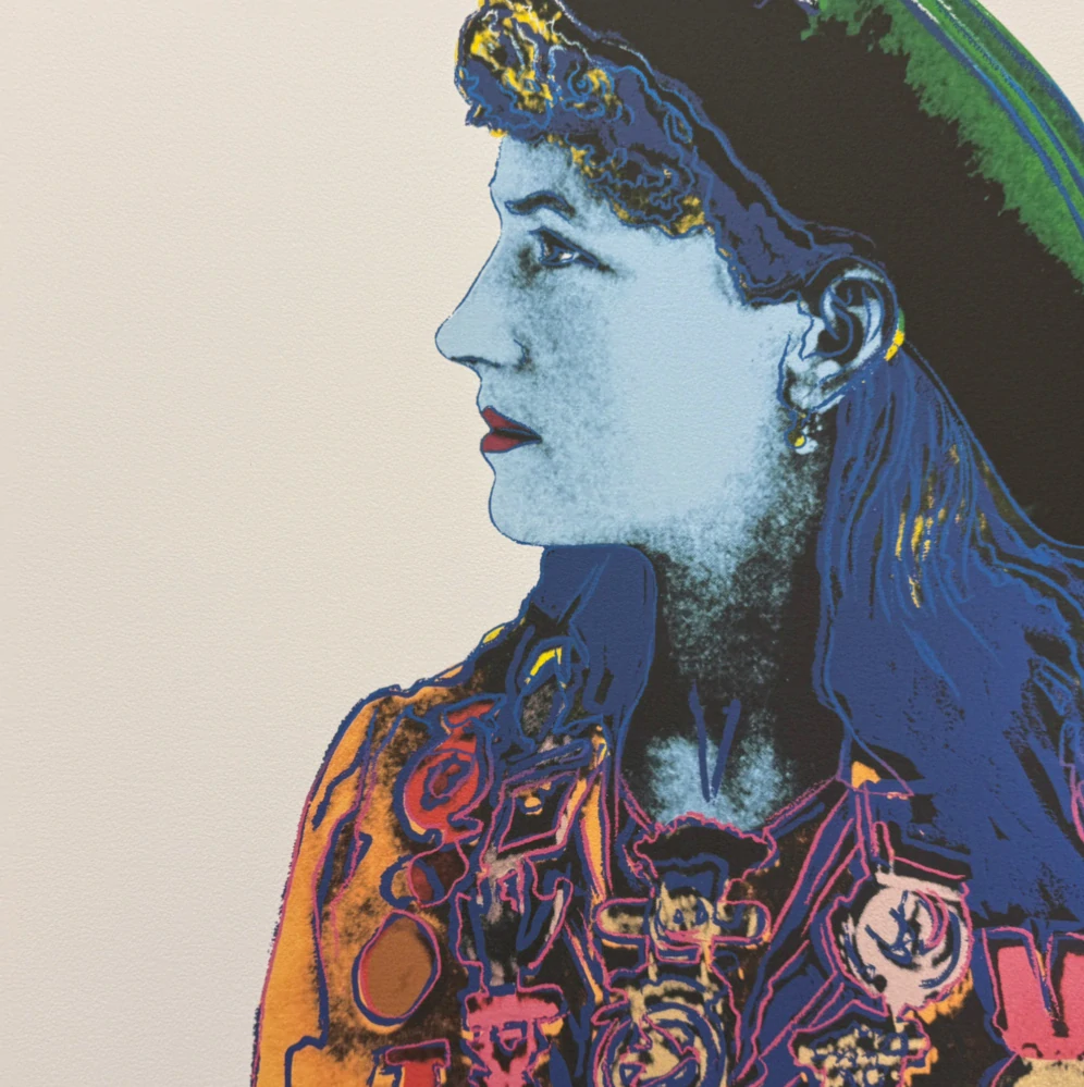 Andy Warhol - Annie Oakley 85/2400 - 60x60cm, limitovaná edice CMOA s certifikátem