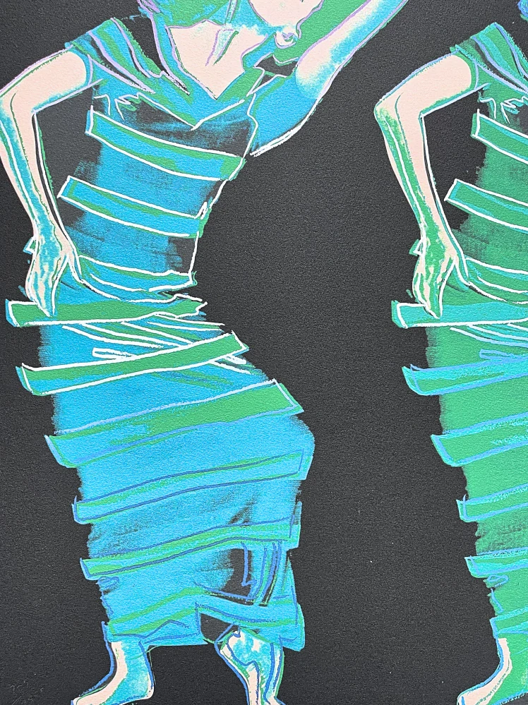 Andy Warhol - Martha Graham x/2400 - 60x60c, limitovaná edice CMOA s certifikátem