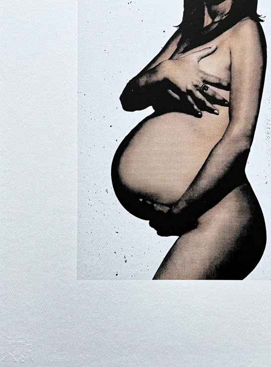 Banksy - Danger Monkey x/150 - číslovaná edice s certifikátem, 50x70cm