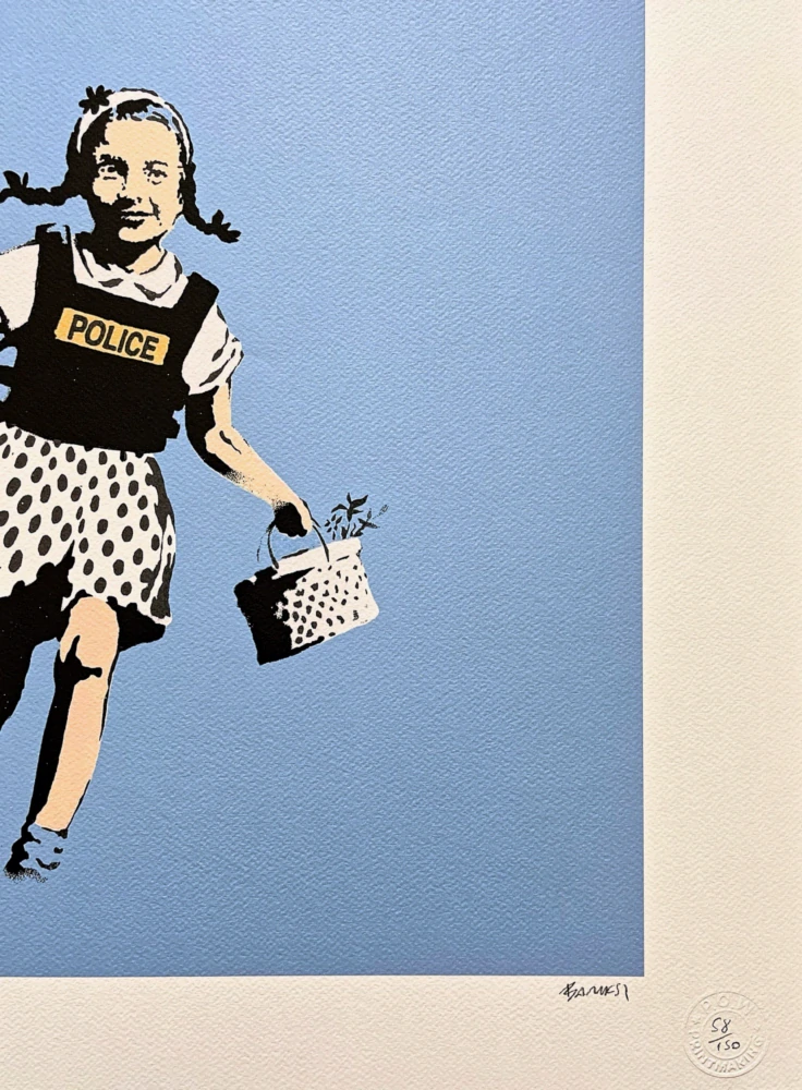 Banksy - Jack and Jill 58/150 - číslovaná edice s certifikátem, 70x50cm