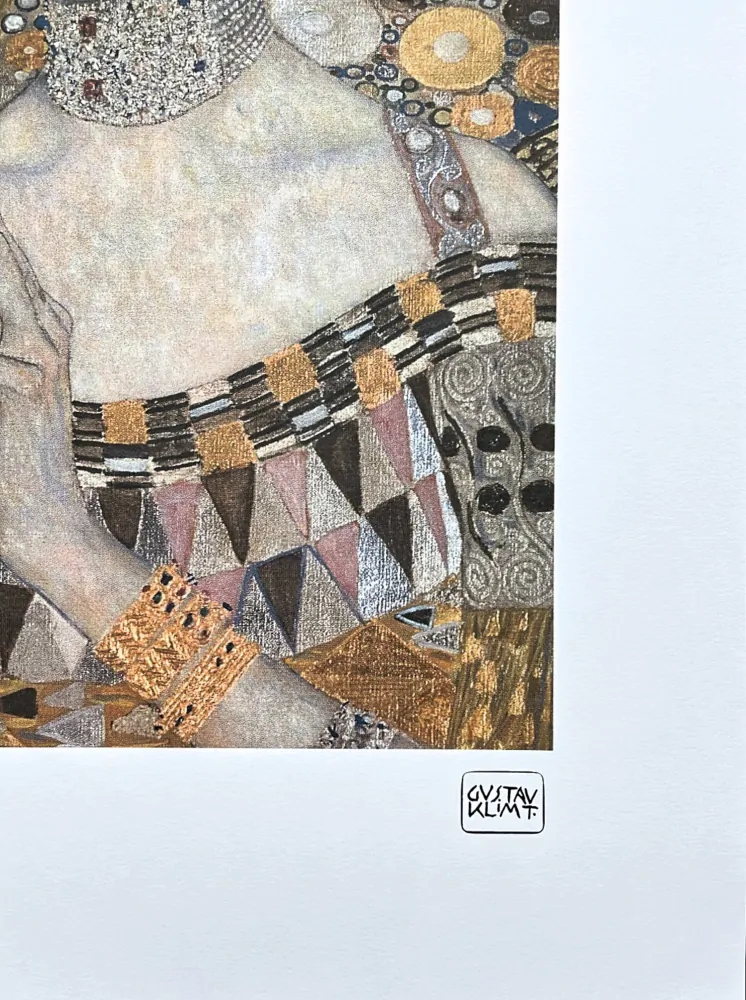 Gustav Klimt - Adele Bloch-Bauer 52/200 - signováno, s certifikátem, 50x70 cm