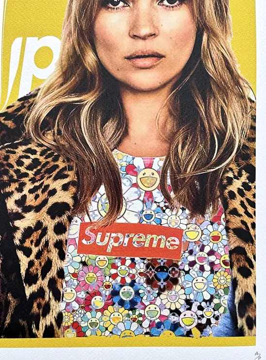 Death NYC - Coca-Cola, Supreme a Kate Moss - limitovaná edice s certifikátem, 32x45cm