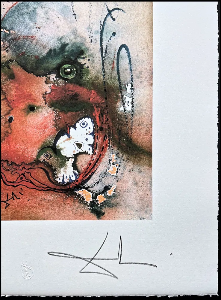 Salvador Dalí - Les mille et une nuits - signováno, limitovaná edice, 50x66cm