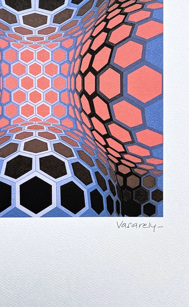 Victor Vasarely - Pillango - limitovaná edice s certifikátem