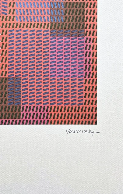 Victor Vasarely - Keiho C1 - limitovaná edice s certifikátem