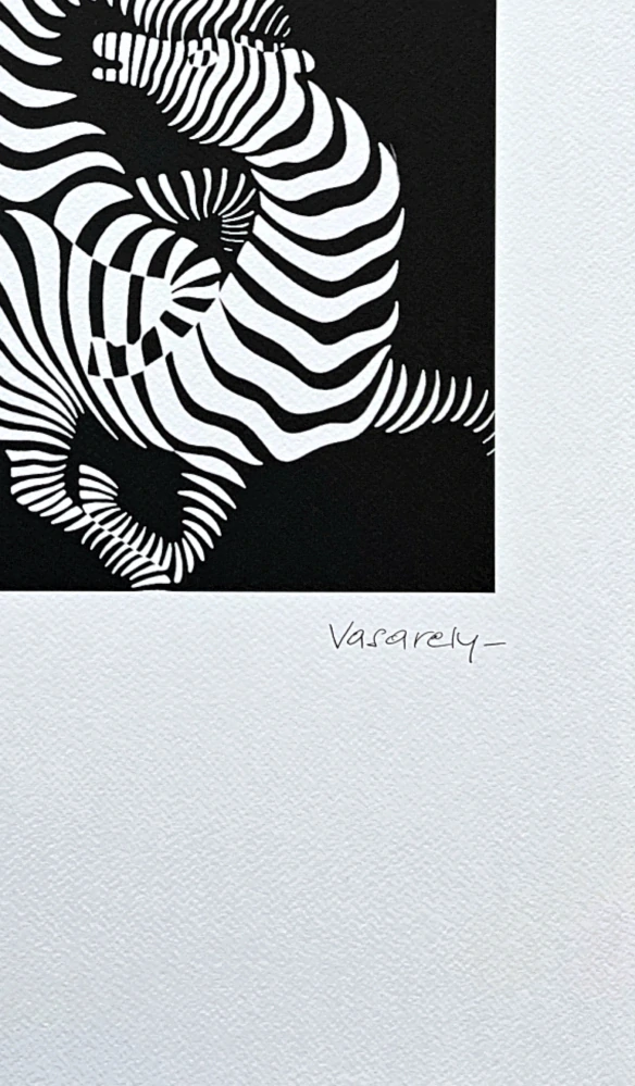 Victor Vasarely - Zebry - limitovaná edice s certifikátem