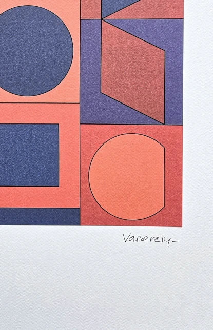 Victor Vasarely - Alphabet VR - limitovaná edice s certifikátem