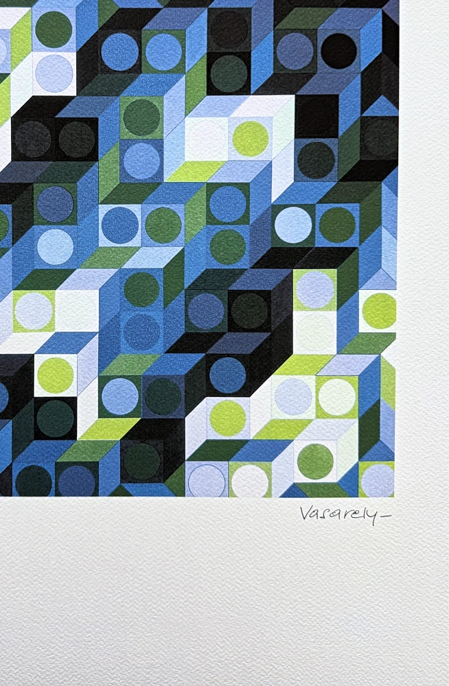 Victor Vasarely - Deuton - VB - limitovaná edice s certifikátem