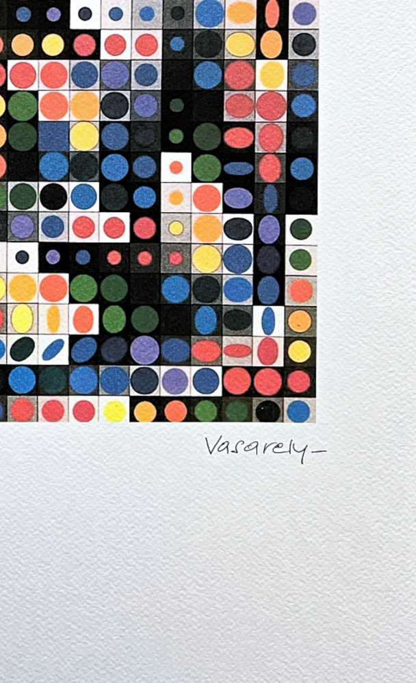 Victor Vasarely - Orion - limitovaná edice s certifikátem