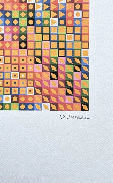 Victor Vasarely - Orion M.C - limitovaná edice s certifikátem