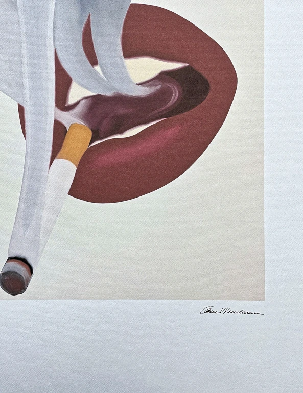 Tom Wesselmann - Smoker II - signováno, limitovaná edice x/450