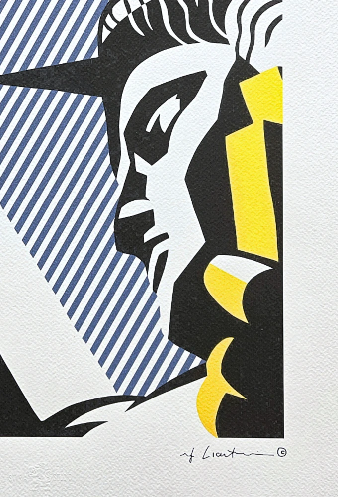 Roy Lichtenstein - Liberty - signováno, 35x50cm, limitovaná edice 92/150