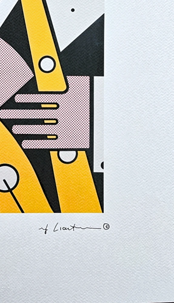Roy Lichtenstein - Aspen Winter Jazz - signováno, 35x50cm, limitovaná edice 73/150