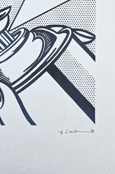 Roy Lichtenstein - Spray Can - signováno, 35x50cm, limitovaná edice 15/150