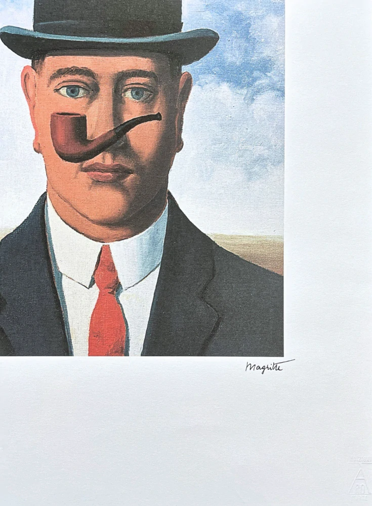René Magritte - Vie après vie 18/100 - limitovaná edice, 50x70cm