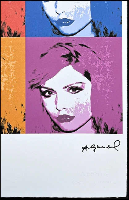 Andy Warhol - 4x Debbie Harry x/100 - edice Leo Castelli s certifikátem