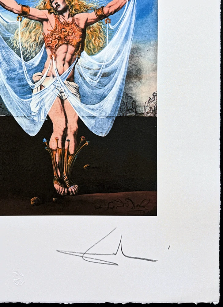 Salvador Dalí - Tristan insane - signováno, limitovaná edice, 50x66cm