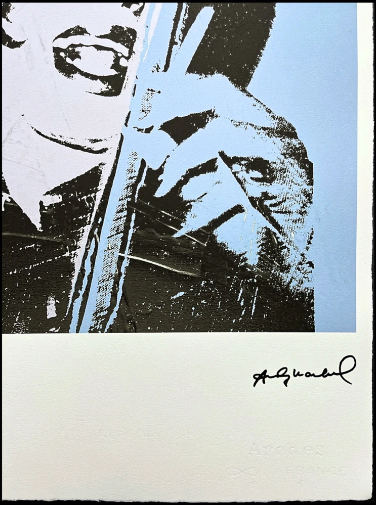 Andy Warhol - Drag queen 69/100 - edice Leo Castelli s certifikátem