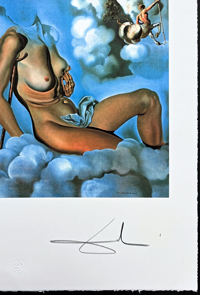 Salvador Dalí - Honey is Sweeater than Blood - signováno, limitovaná edice, 66x50cm