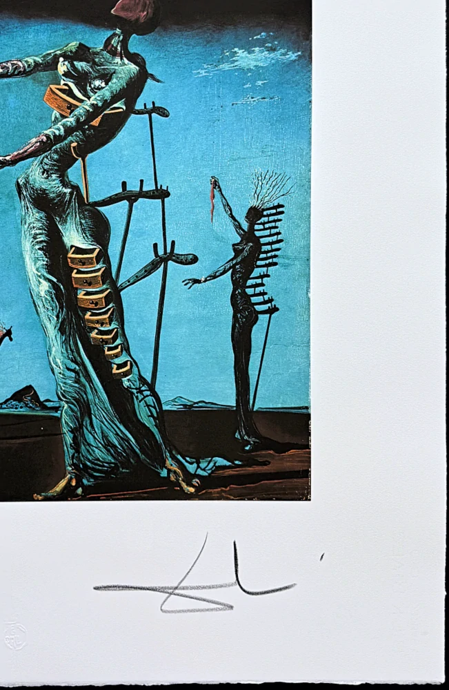 Salvador Dalí - Flordali Les Fruis - signováno, limitovaná edice, 50x66cm