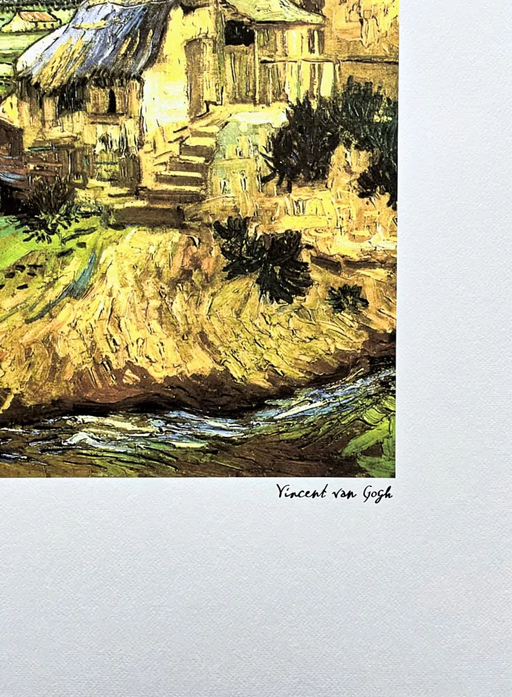Vincent van Gogh - The Old Mill 121/250 - limitovaná edice s certifikátem, 50x70cm