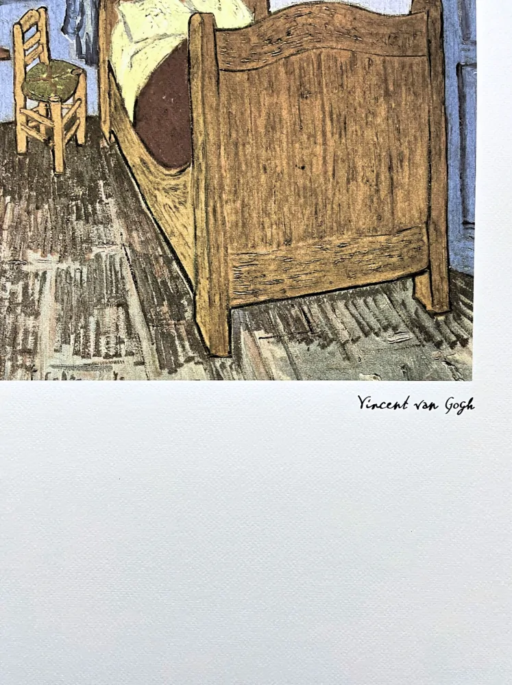 Vincent van Gogh - Bedroom in Arles 116/250 - limitovaná edice s certifikátem, 50x70cm