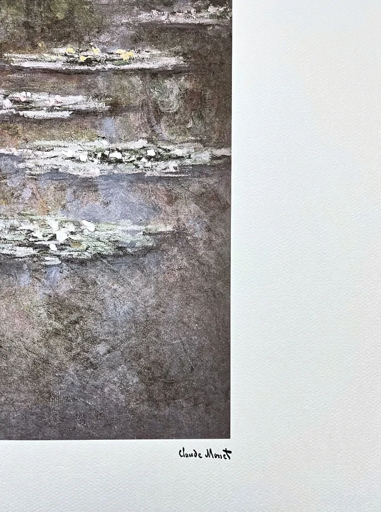 Claude Monet - Waterliles 32/250 - limitovaná edice s certifikátem, 70x50cm