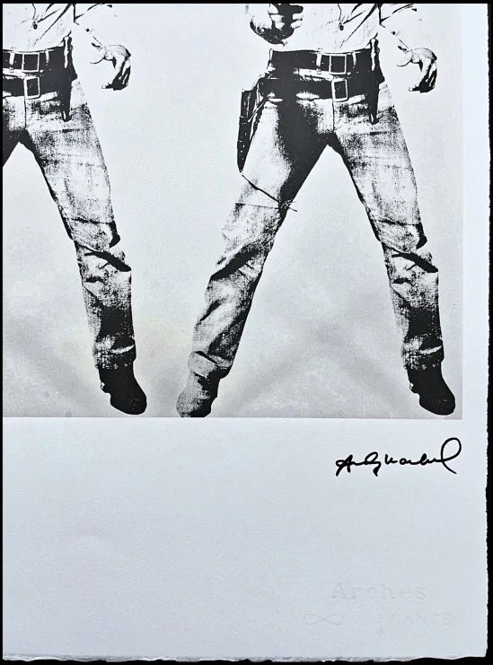 Andy Warhol - Double Elvis Presley x/100 - edice Leo Castelli s certifikátem