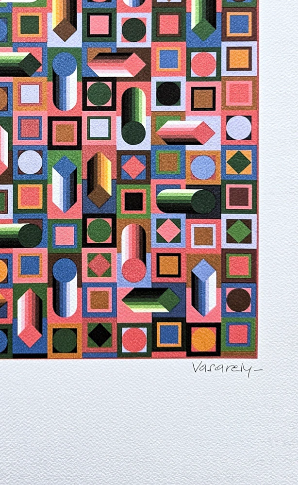 Victor Vasarely - Hyram Prism - limitovaná edice s certifikátem