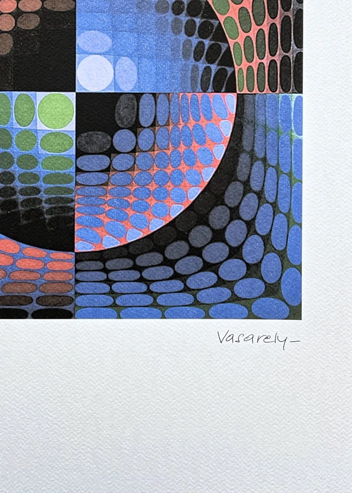 Victor Vasarely - Astonishing - limitovaná edice s certifikátem