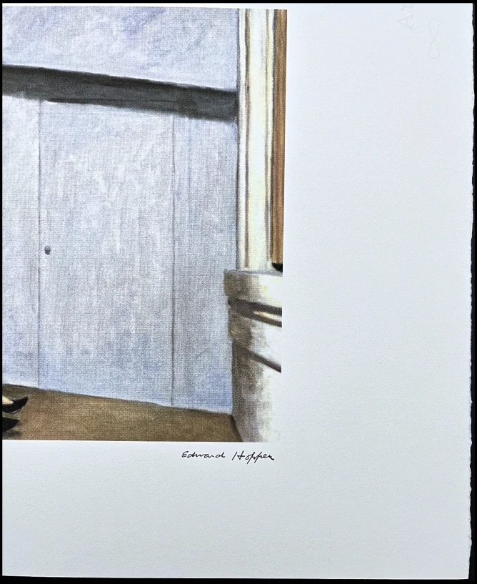 Edward Hopper - Intermission 51/150 - limitovaná edice, s certifikátem, 57x38 cm