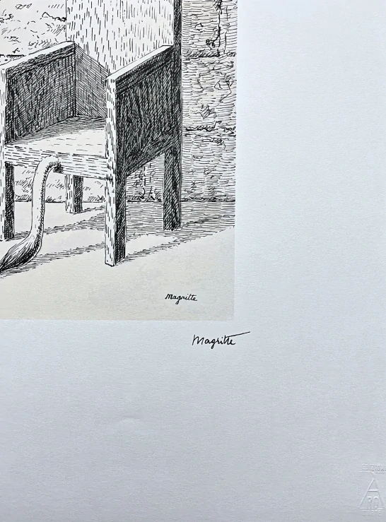 René Magritte - Chair 90/100 - limitovaná edice, 50x70cm