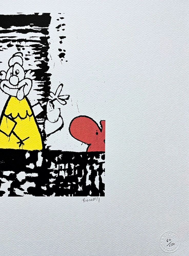 Banksy - Royal Family 60/150 - číslovaná edice s certifikátem, 70x50cm