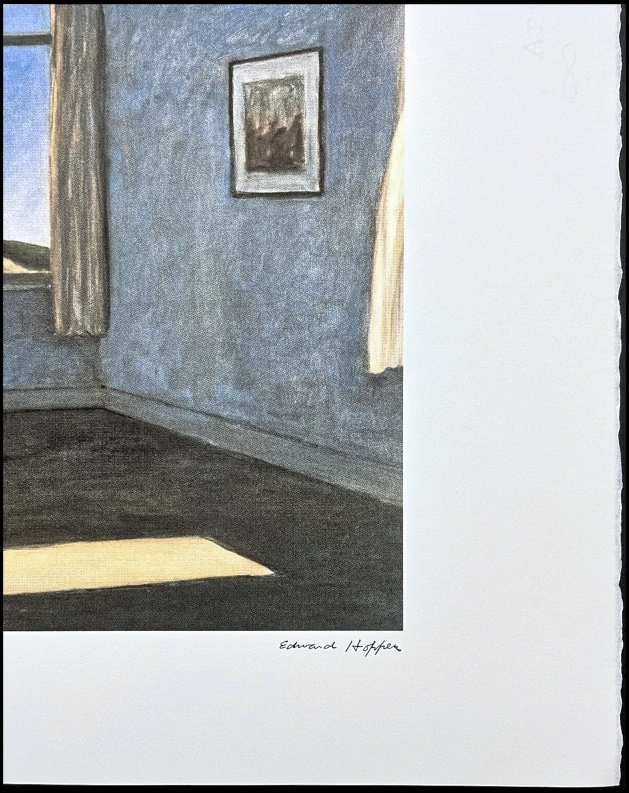 Edward Hopper - Woman in the sun 75/150 - limitovaná edice, s certifikátem, 57x38 cm