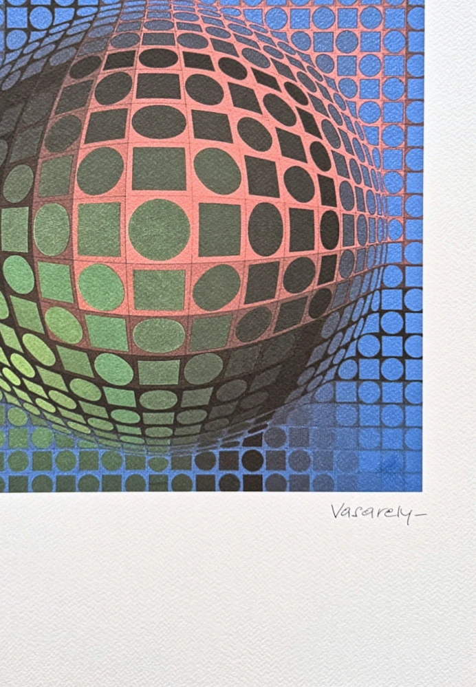 Victor Vasarely - Vega Arny II - 123/500 limitovaná edice s certifikátem