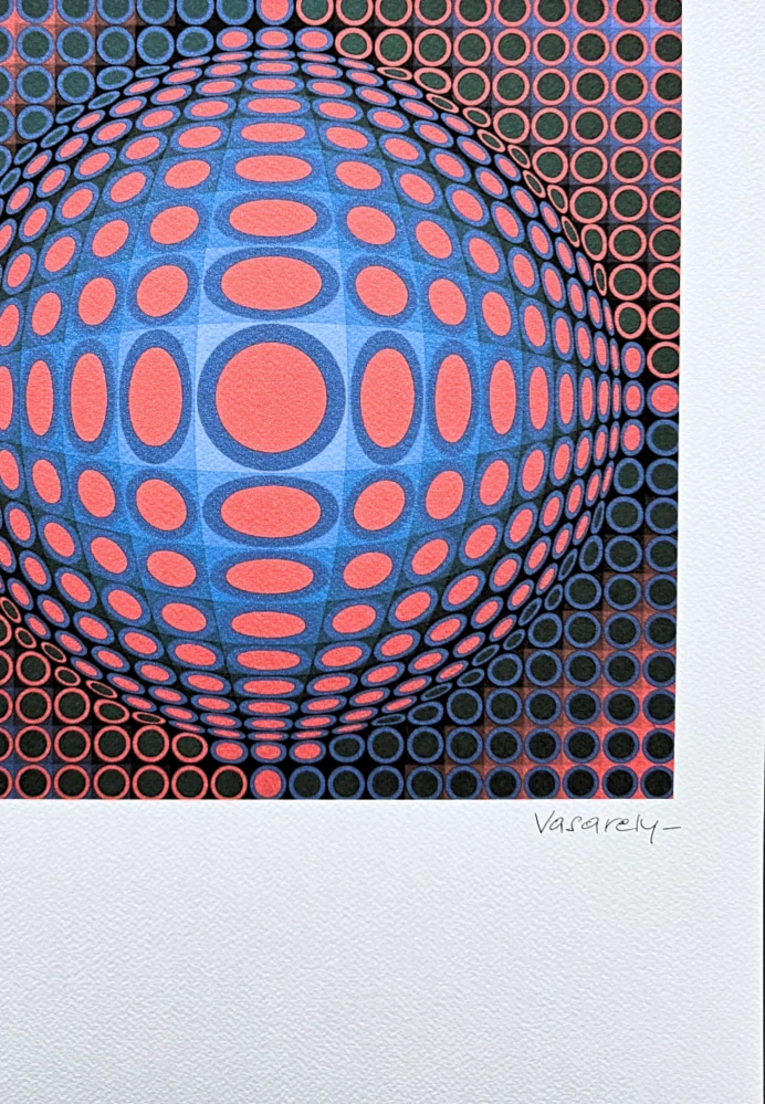 Victor Vasarely - Vega - limitovaná edice s certifikátem