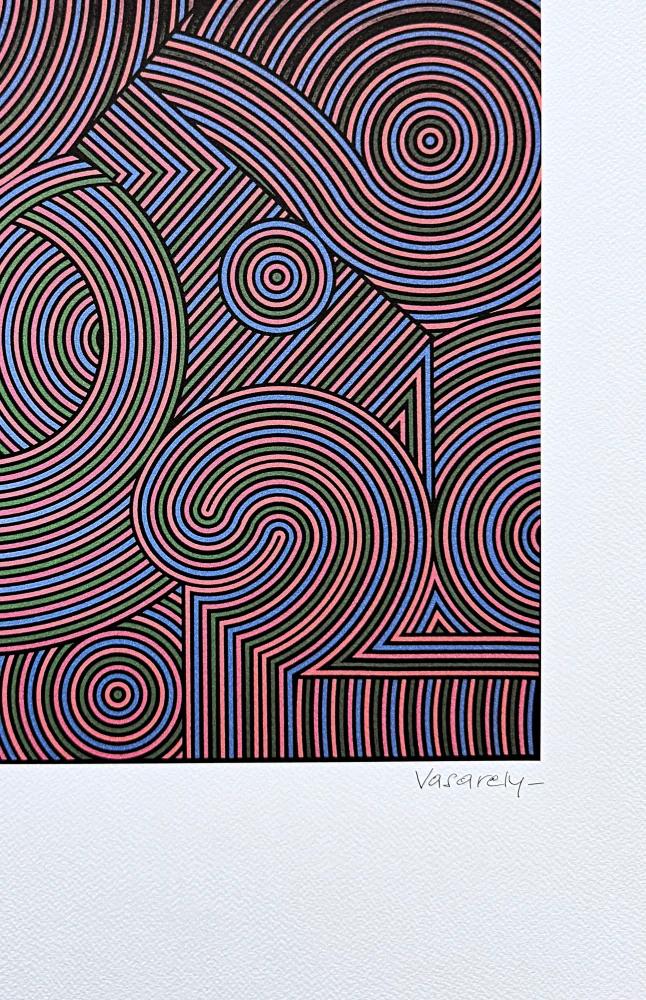 Victor Vasarely - Tekers MC - limitovaná edice s certifikátem