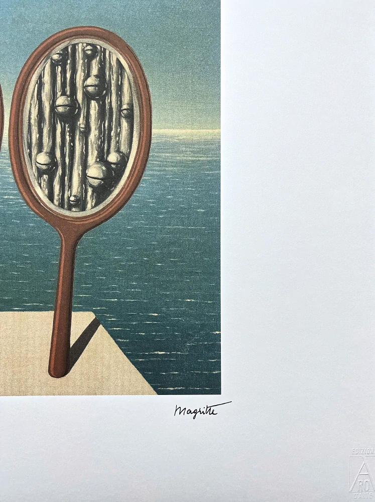René Magritte - Portrait of Irene Hamoir 21/100 - limitovaná edice, 70x50cm