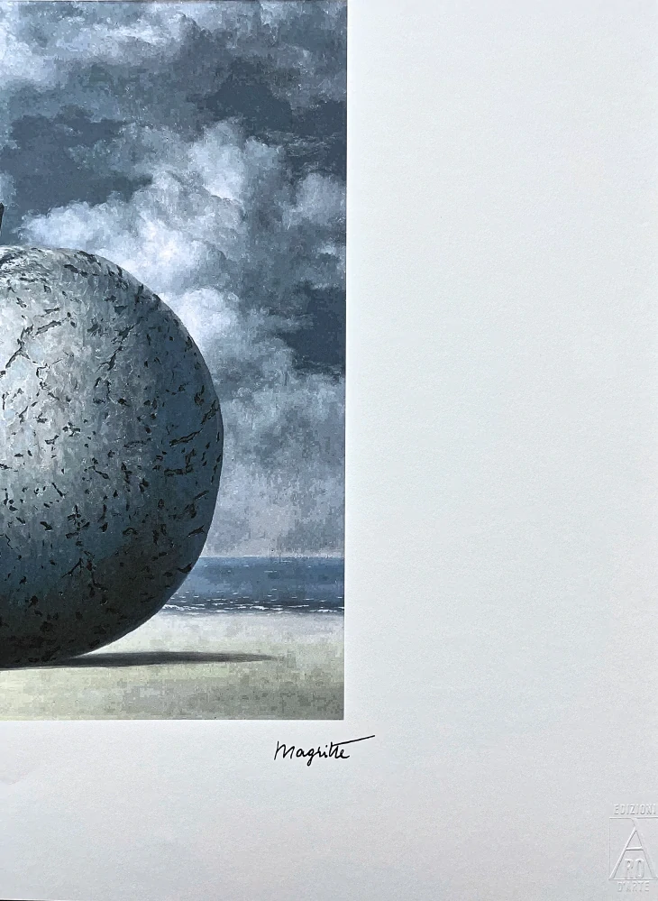 René Magritte - Memory of a voyage 71/100 - limitovaná edice, 50x70cm