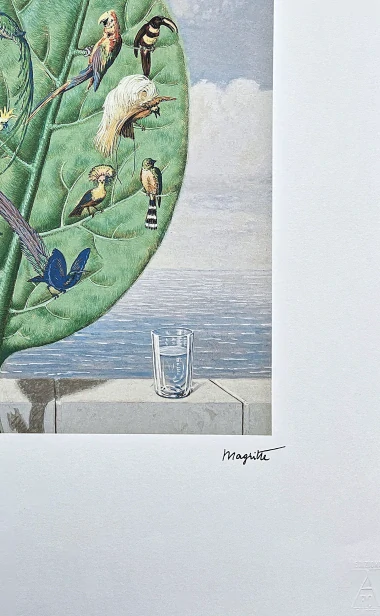 René Magritte - The Inner Gaze 52/100 - limitovaná edice, 50x70cm