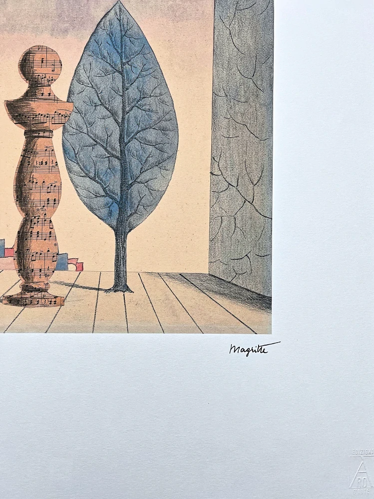 René Magritte - Spirit and form 83/100 - limitovaná edice, 50x70cm