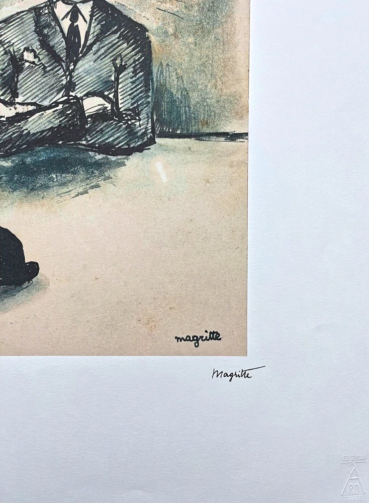 René Magritte - Works 61/100 - limitovaná edice, 50x70cm