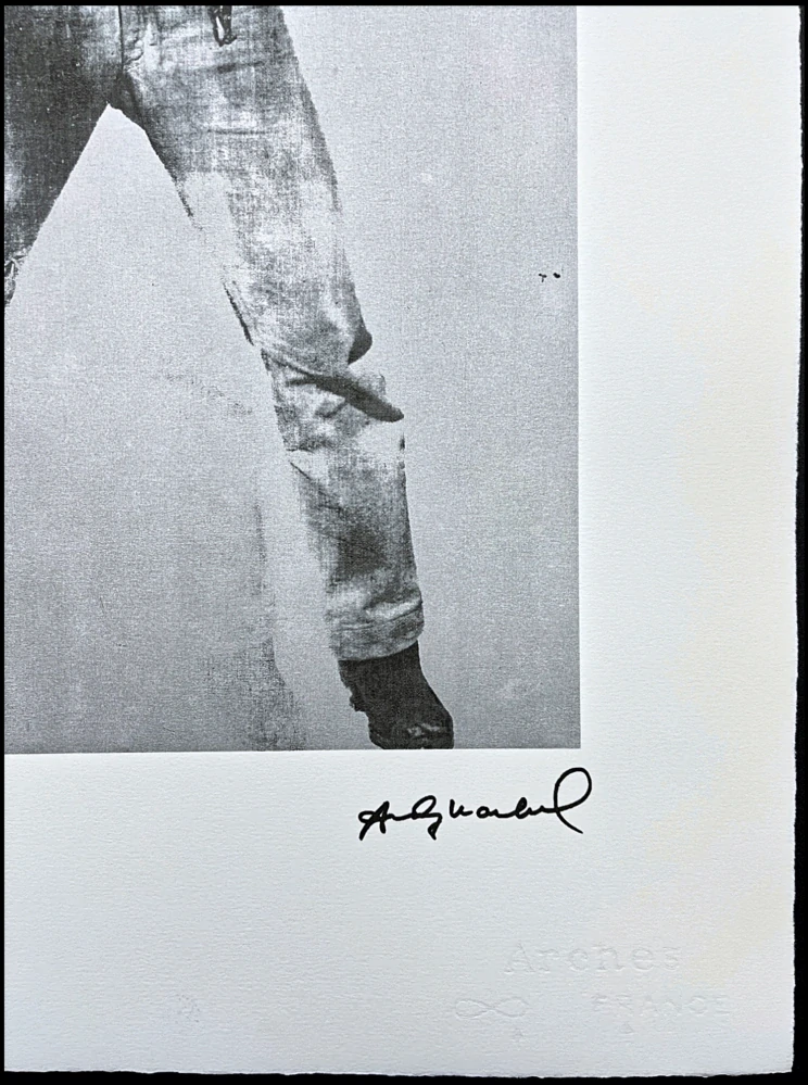 Andy Warhol - One Elvis Presley x/100 - edice Leo Castelli s certifikátem