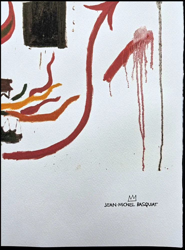 Jean-Michel Basquiat - Sterno 18/300 - limitovaná edice, signováno, 50x70cm