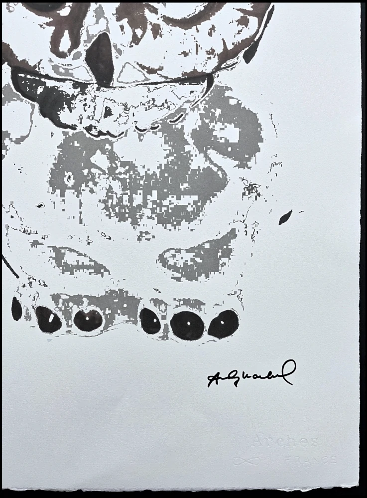 Andy Warhol - Owl 58/100 - edice Leo Castelli s certifikátem