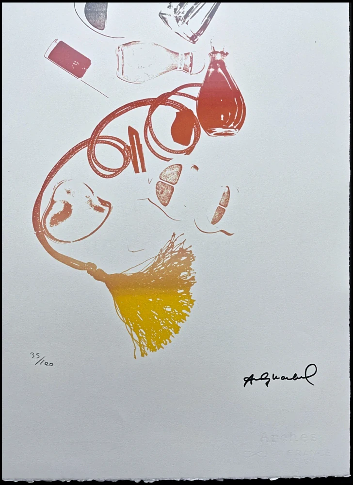 Andy Warhol - Perfume Bottles 35/100 - edice Leo Castelli s certifikátem