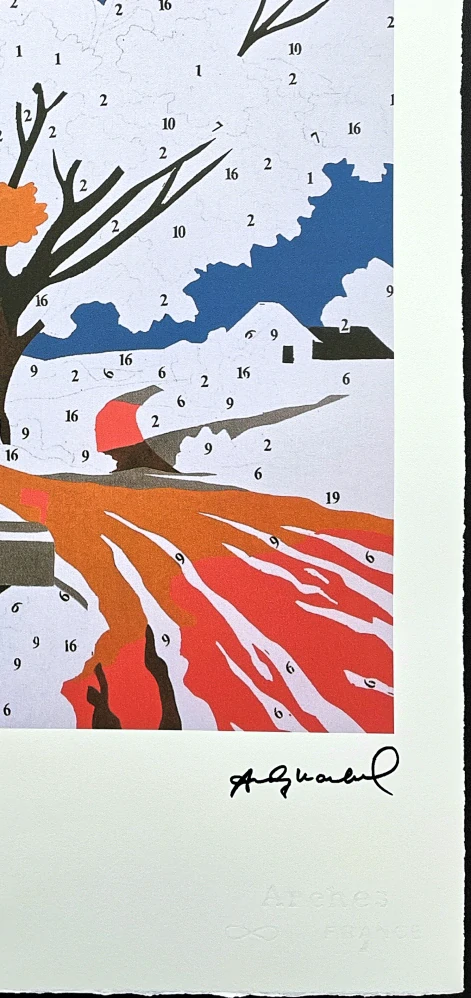 Andy Warhol - Do it yourself x/100 - edice Leo Castelli s certifikátem