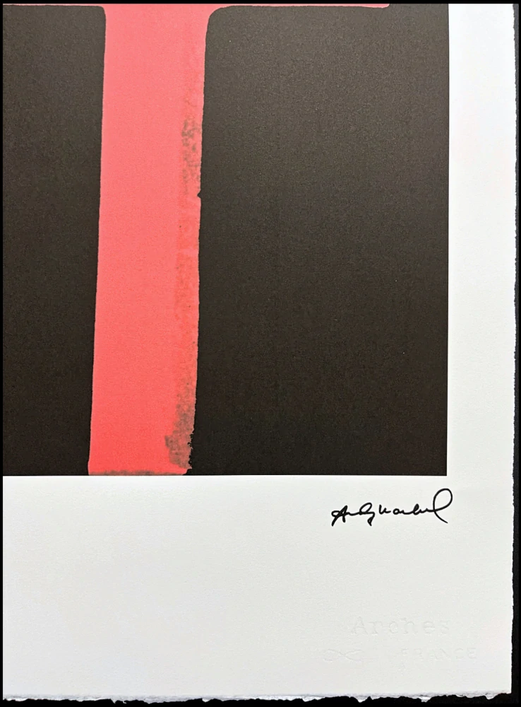 Andy Warhol - Cross 30/100 - edice Leo Castelli s certifikátem